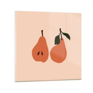 Impression sur verre - Image sur verre - La douceur elle-même - 60x60 cm