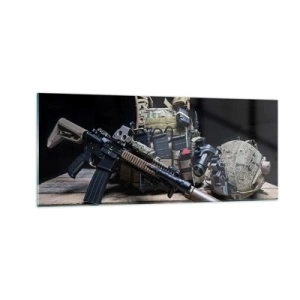 Impression sur verre - Image sur verre - Se reposer! - 100x40 cm