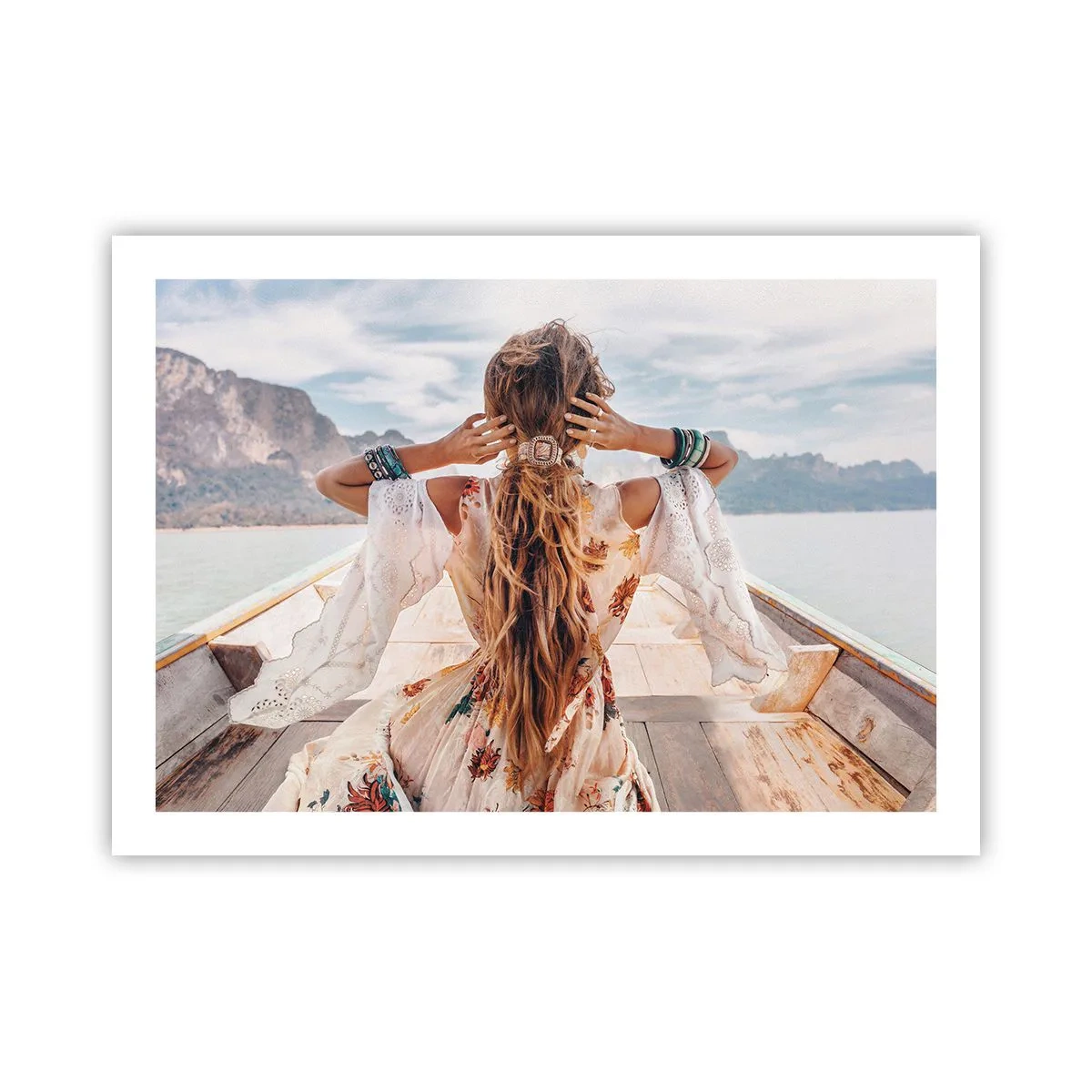 Affiche - Poster - En route vers le bonheur - 70x50 cm