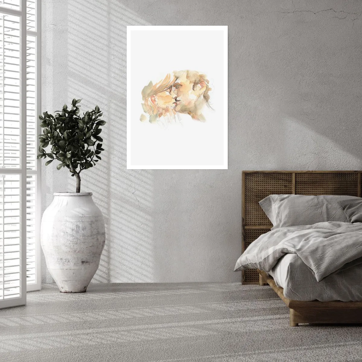 Affiche - Poster - A moitié trouvé ? - 30x40 cm