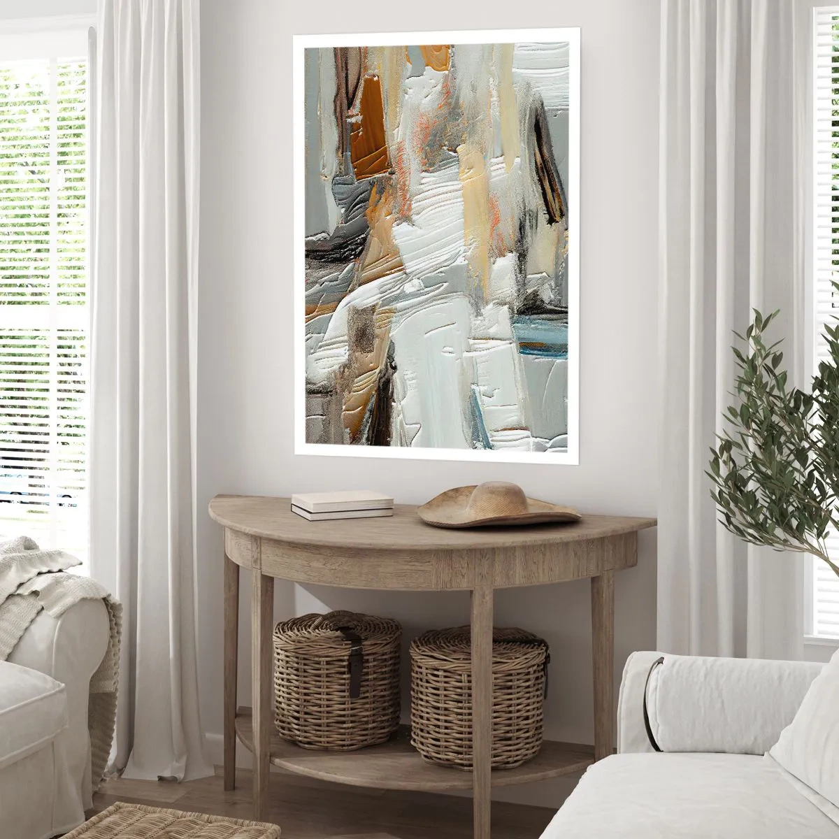 Affiche - Poster - Couches colorées - 40x50 cm