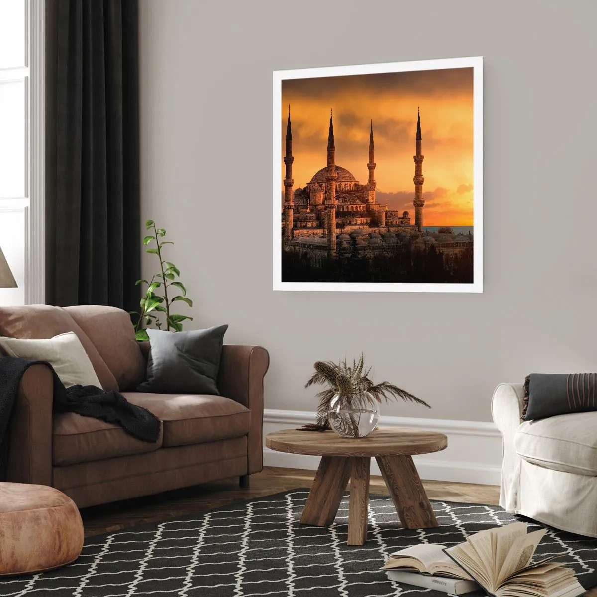 Affiche - Poster - Dieu est grand - 50x50 cm