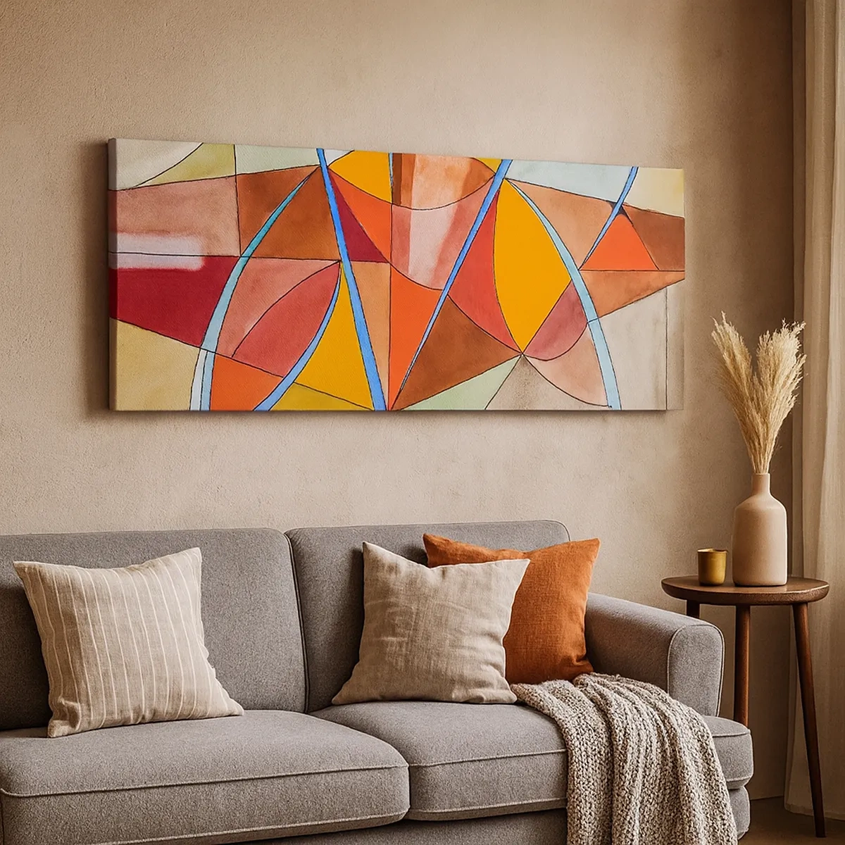 Impression sur toile - Image sur toile - Le carrousel, le carrousel des rêves - 30x30 cm