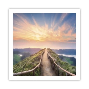 Affiche - Poster - Proche du ciel - 60x60 cm