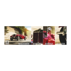 Échantillon de Papier Peint Autocollant Deluxe Sticker - Plus belle que Nike de Samothrace - Voiture, Rétro, Cabriolet - 100x30 cm
