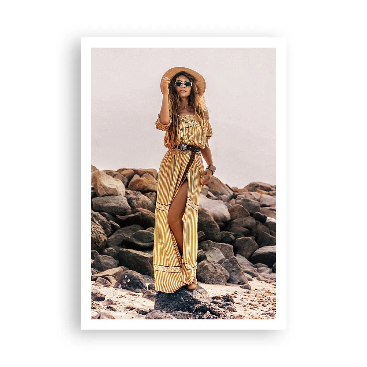 Affiche - Poster - La magie des pierres - 70x100 cm