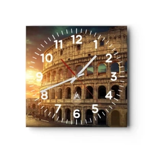 Horloge murale - Pendule murale - Une impression colossale - 30x30 cm