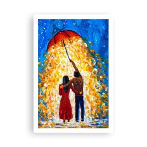 Affiche - Poster - La magie d'une soirée pluvieuse ? - 61x91 cm