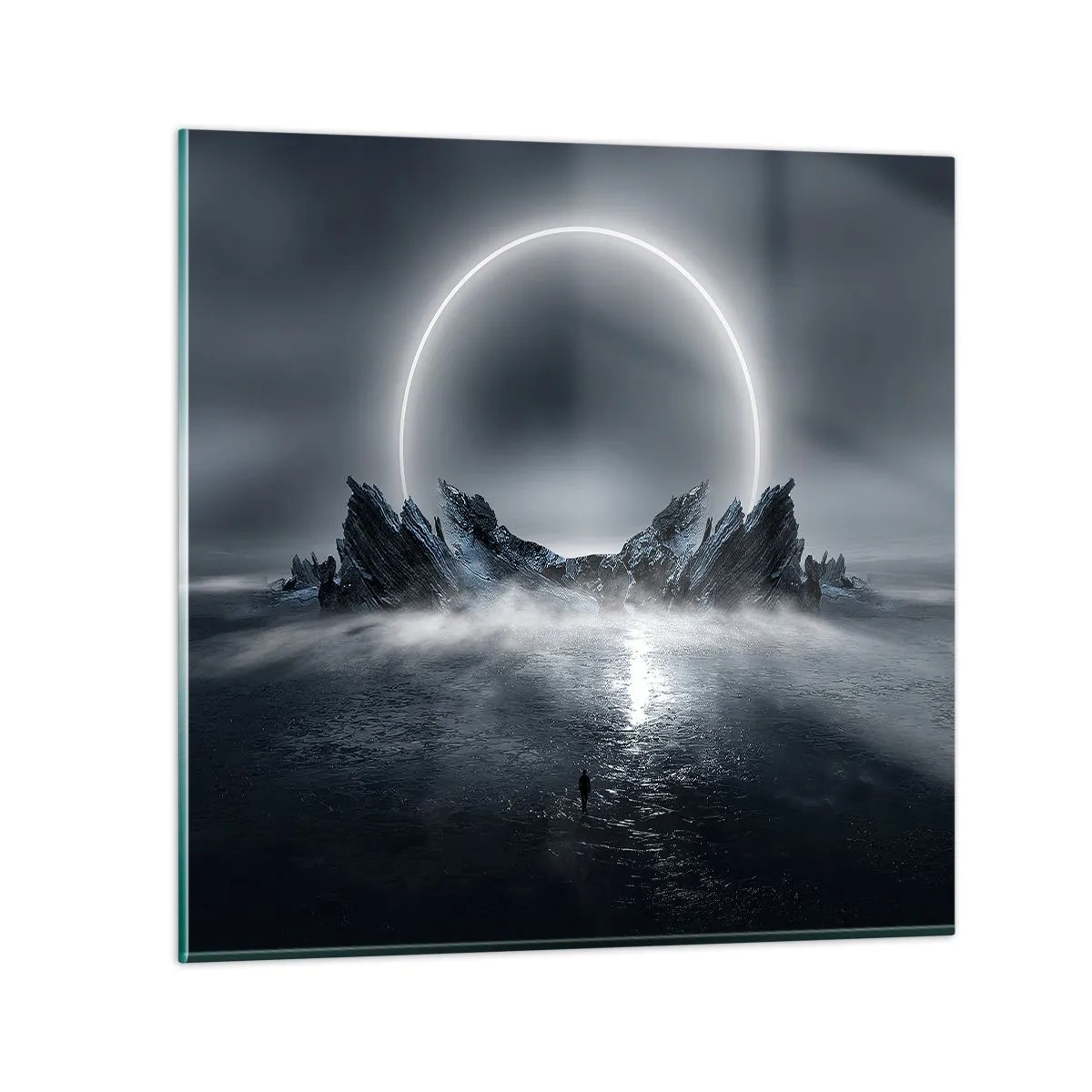 Impression sur verre - Image sur verre - La fin de l'histoire - 50x50 cm