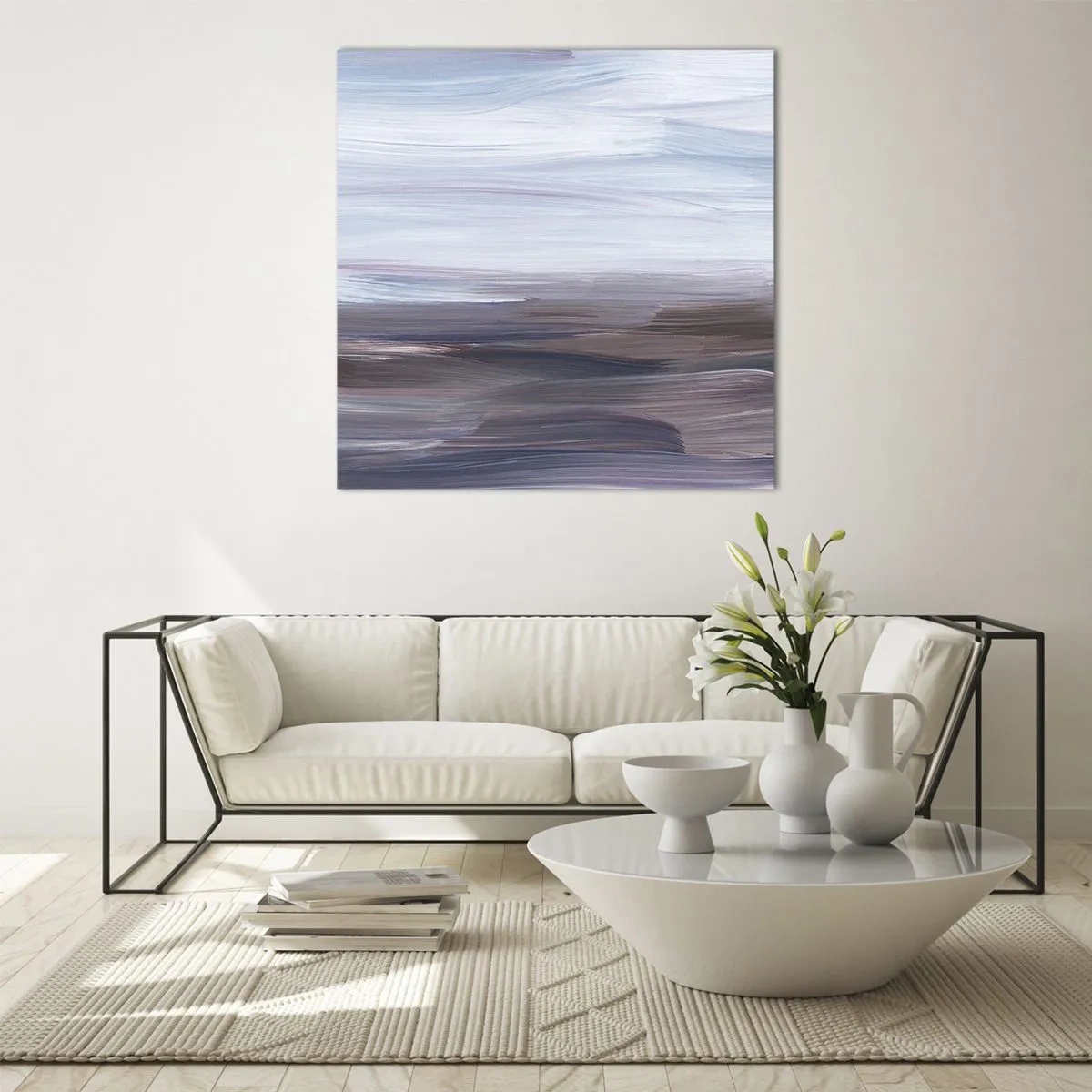 Impression sur verre - Image sur verre - Éléments : eau - 30x30 cm