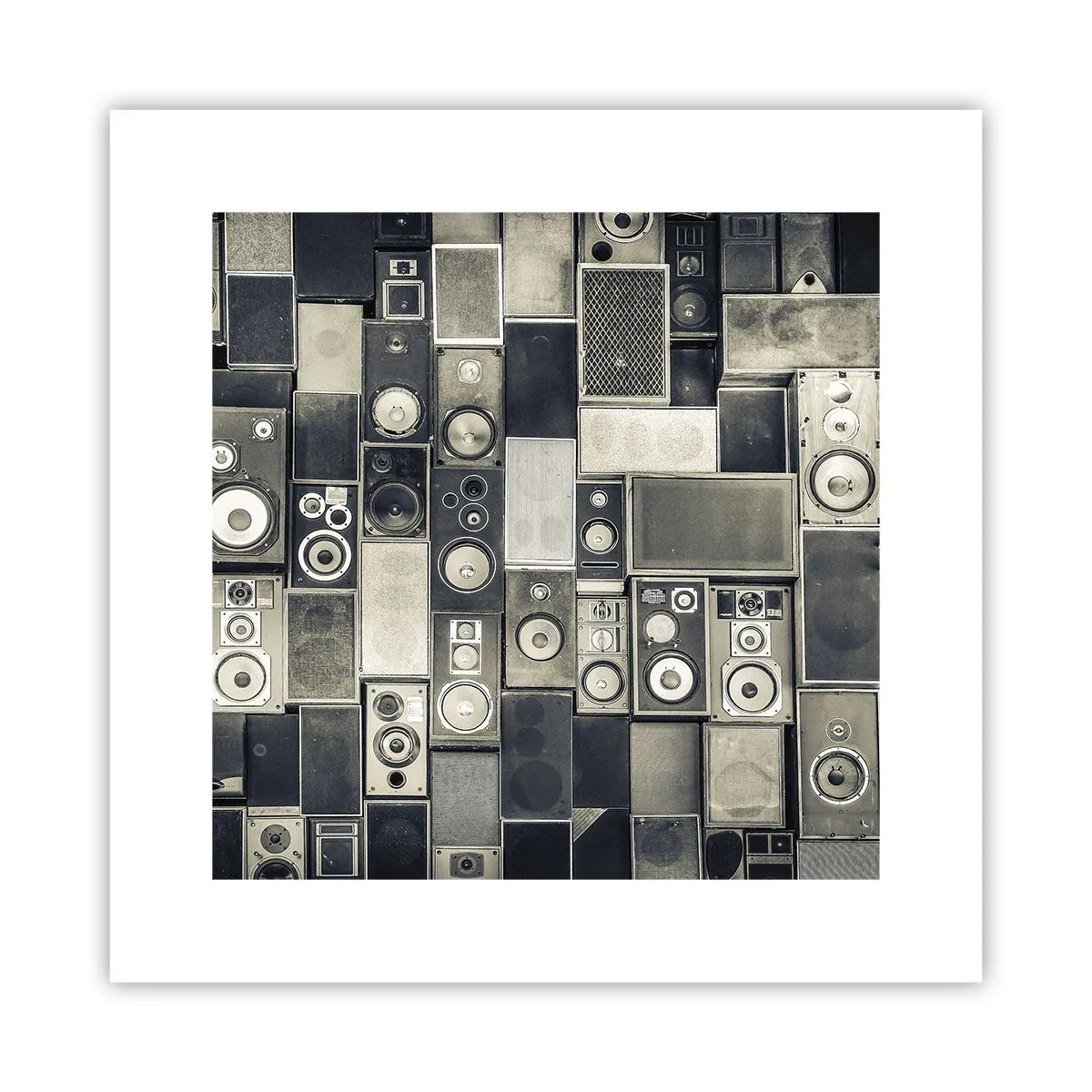 Affiche - Poster - Tout va bien - 30x30 cm