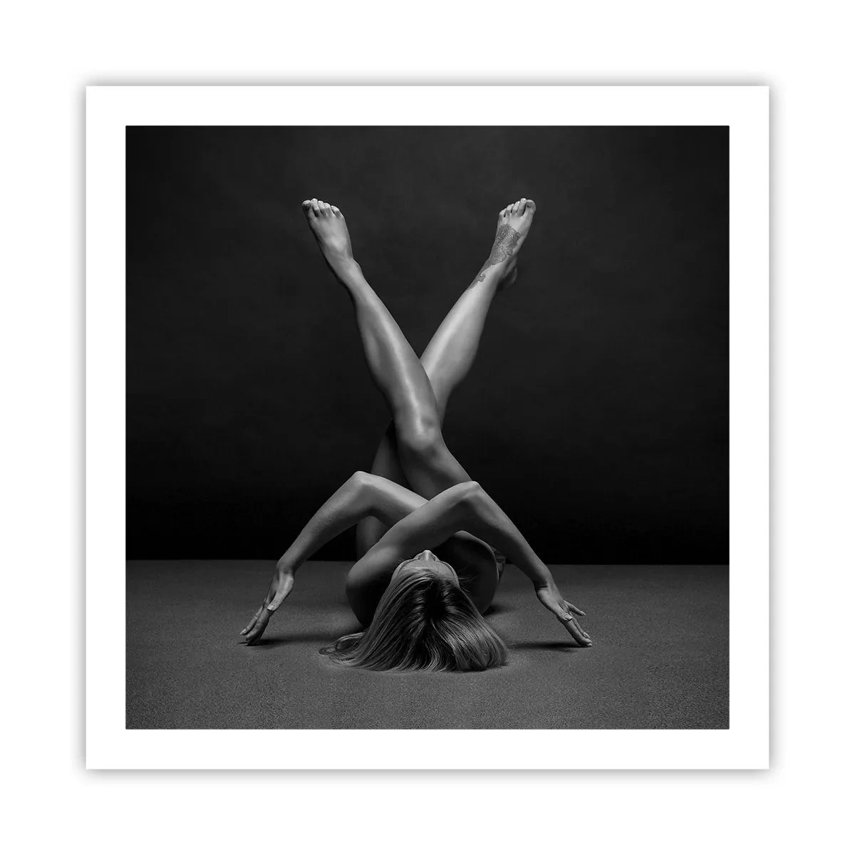 Affiche - Poster - Géométrie de la nudité - 60x60 cm