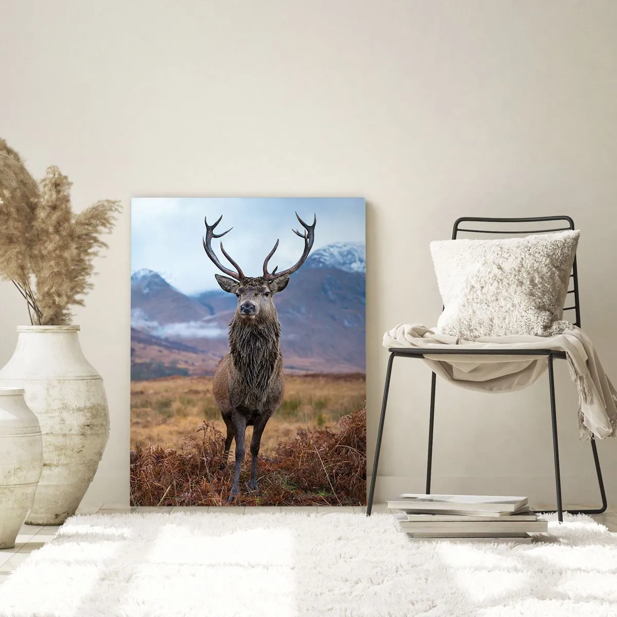 Impression sur verre - Image sur verre - Sur son propre terrain - 70x100 cm