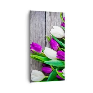 Impression sur toile - Image sur toile - Le jour des vacances de printemps - 65x120 cm