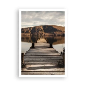 Affiche - Poster - Paysage silencieux - 70x100 cm
