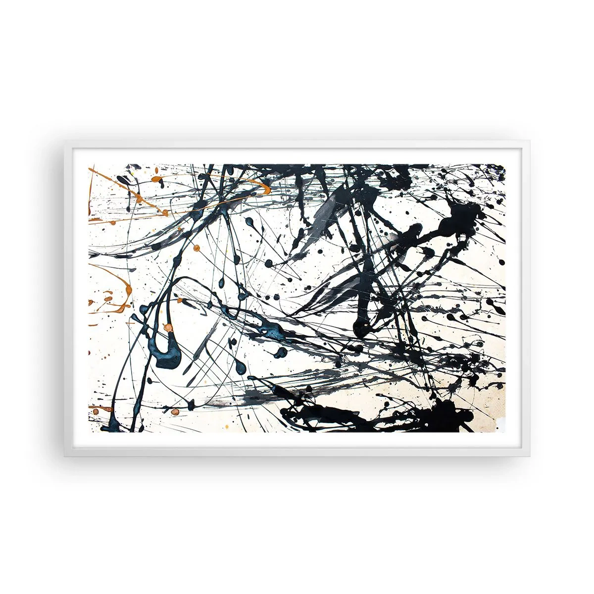 Affiche dans un cadre blanc - Poster - Ca a du sens ou ça n'en a pas ? - 91x61 cm