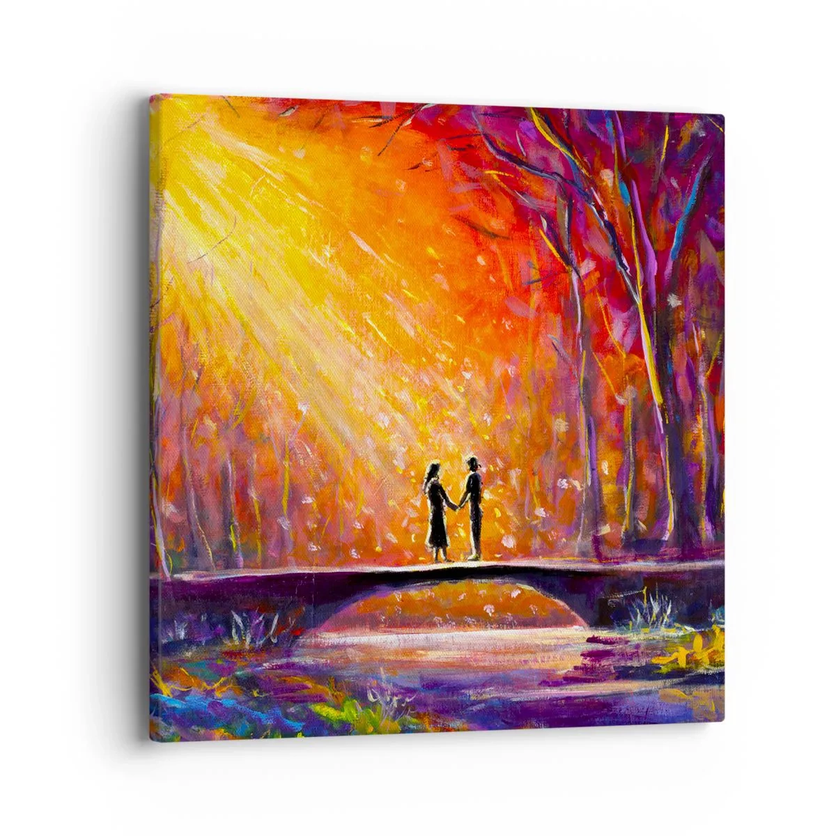 Impression sur toile - Image sur toile - Le ciel les aime aussi - 40x40 cm