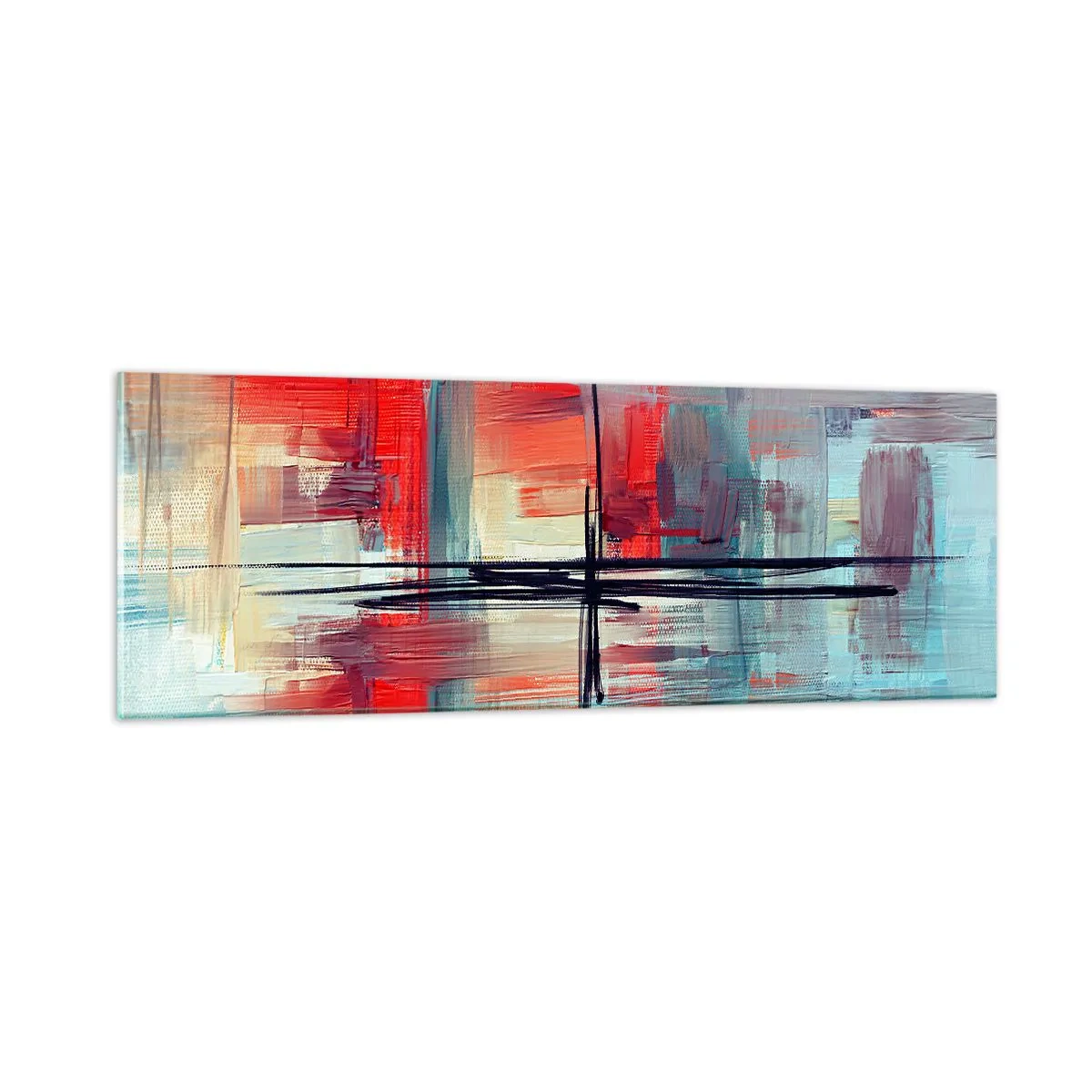 Impression sur verre - Image sur verre - Un paysage dans une dimension inconnue - 90x30 cm
