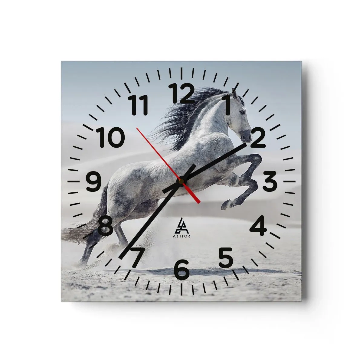 Horloge murale - Pendule murale - Prince arabe - 30x30 cm