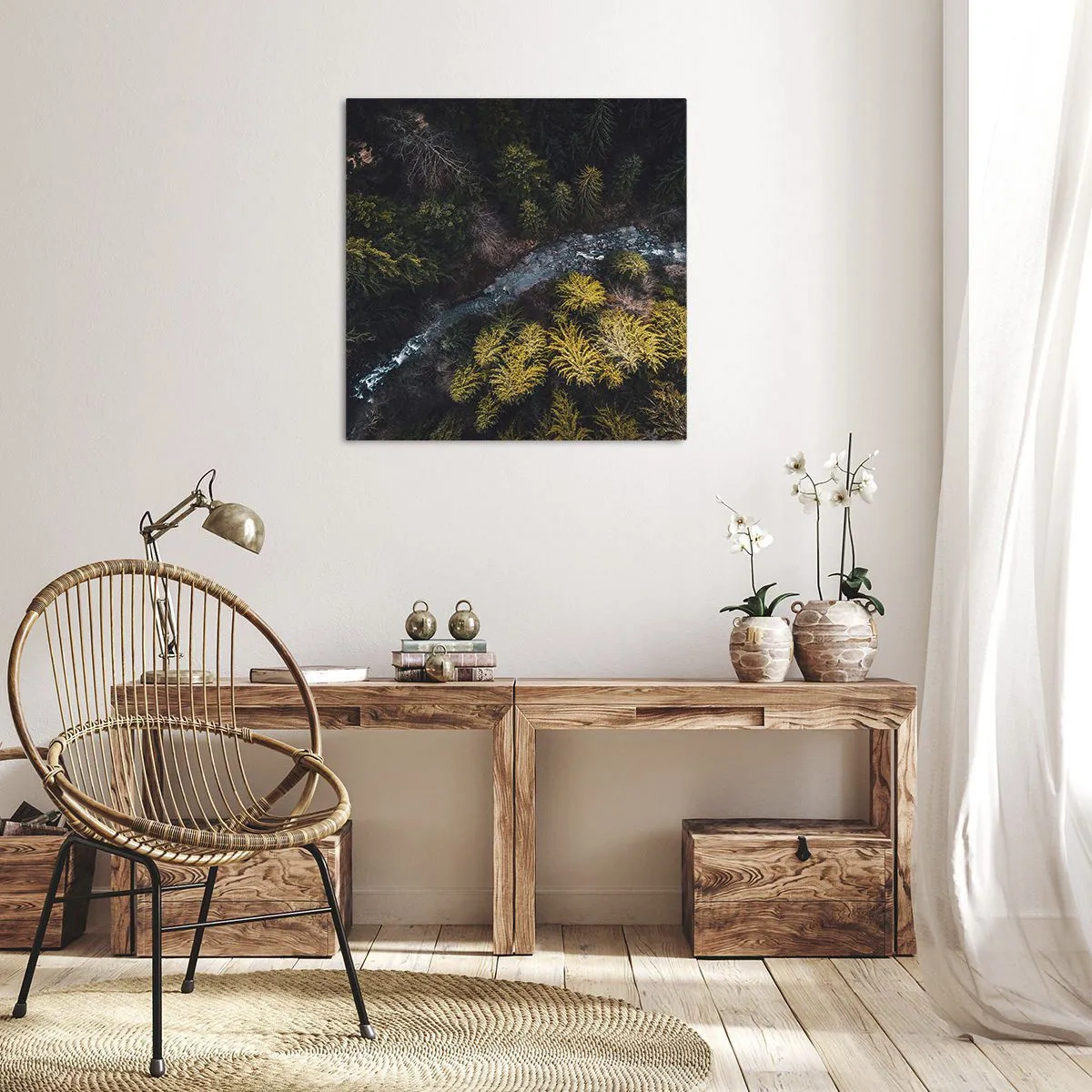 Impression sur toile - Image sur toile - De plus en plus vite - 40x40 cm