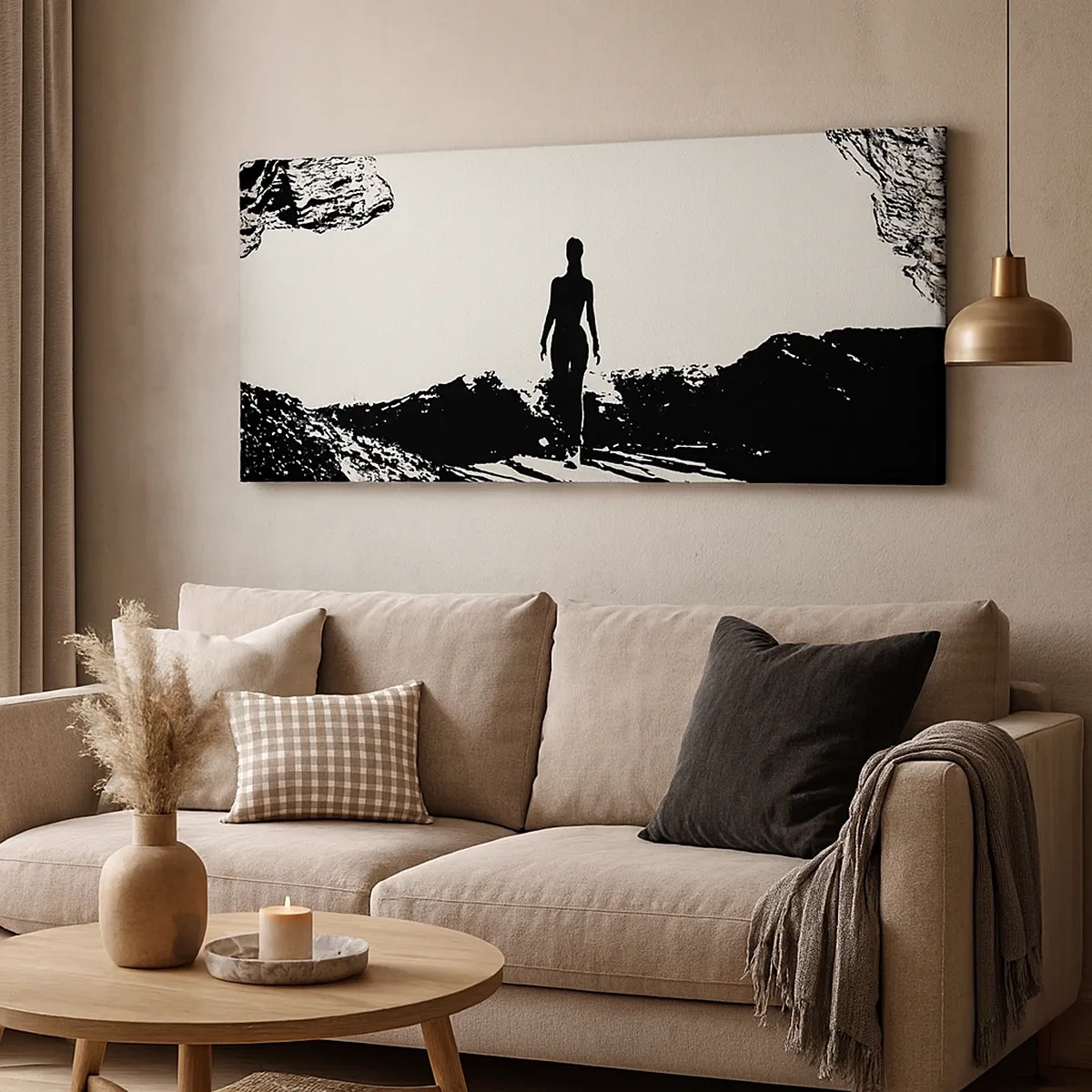 Impression sur toile - Image sur toile - Nouveau look - 30x30 cm