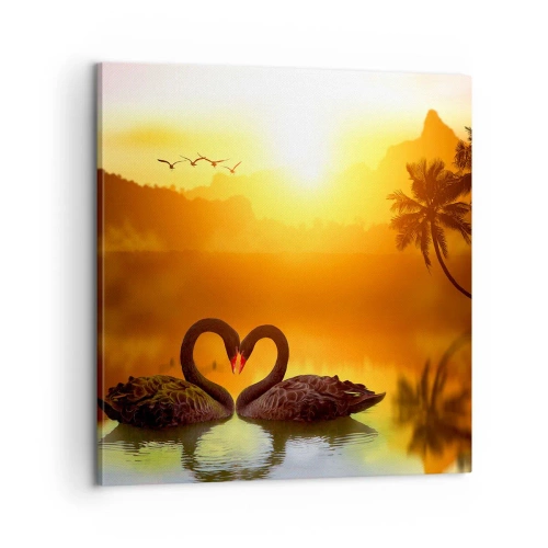 Impression sur toile - Image sur toile - Tout va ensemble - 60x60 cm