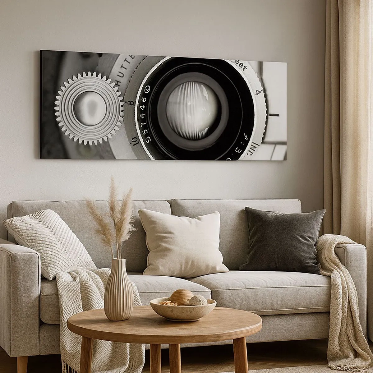 Impression sur toile - Image sur toile - Histoire d'Hollywood - 100x40 cm