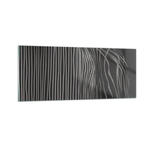 Impression sur verre - Image sur verre - Rythme et accent - 100x40 cm