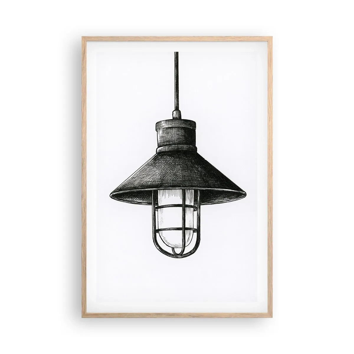 Affiche dans un chêne clair - Poster - Comme il y a des années… - 61x91 cm