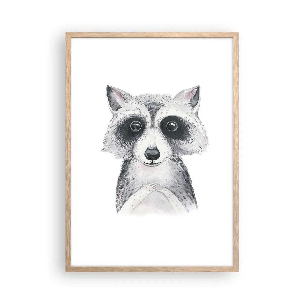 Affiche dans un chêne clair - Poster - Un moment pour s'émouvoir - 50x70 cm