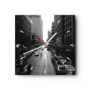 Horloge murale - Pendule murale - Un autre jour comme tous les autres jours - 40x40 cm