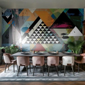 Papier peint sur mesure Premium Sand - Comme c'est facile - Abstraction, Morceau, Graphique