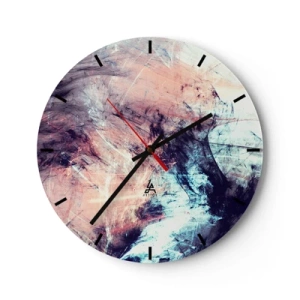 Horloge murale - Pendule murale - Sentir le vent - 40x40 cm