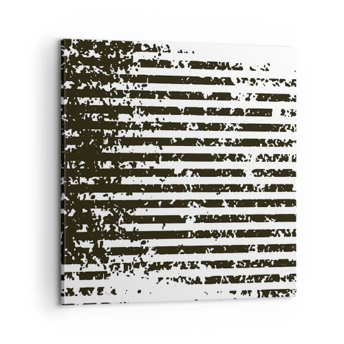 Impression sur toile - Image sur toile - Rythme et bruissement - 60x60 cm