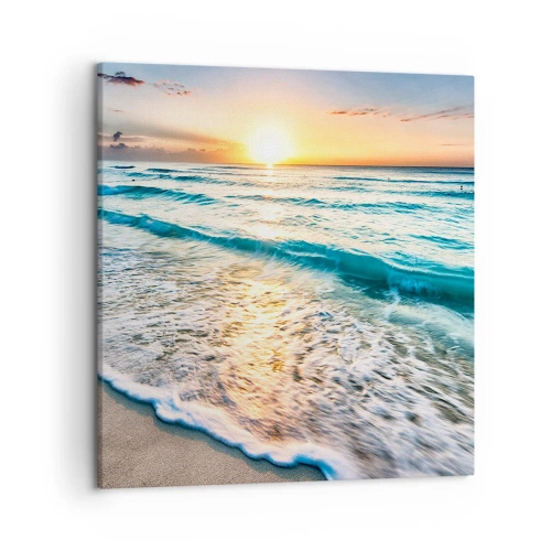Impression sur toile - Image sur toile - Une vue qui en vaut la peine - 50x50 cm