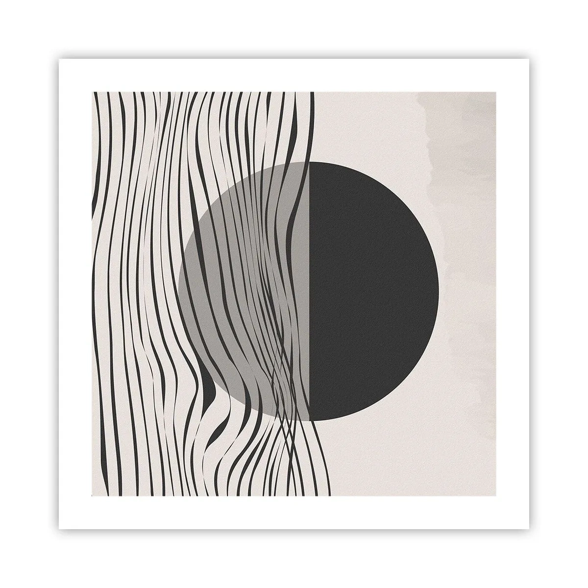 Affiche - Poster - Demi composition - 50x50 cm