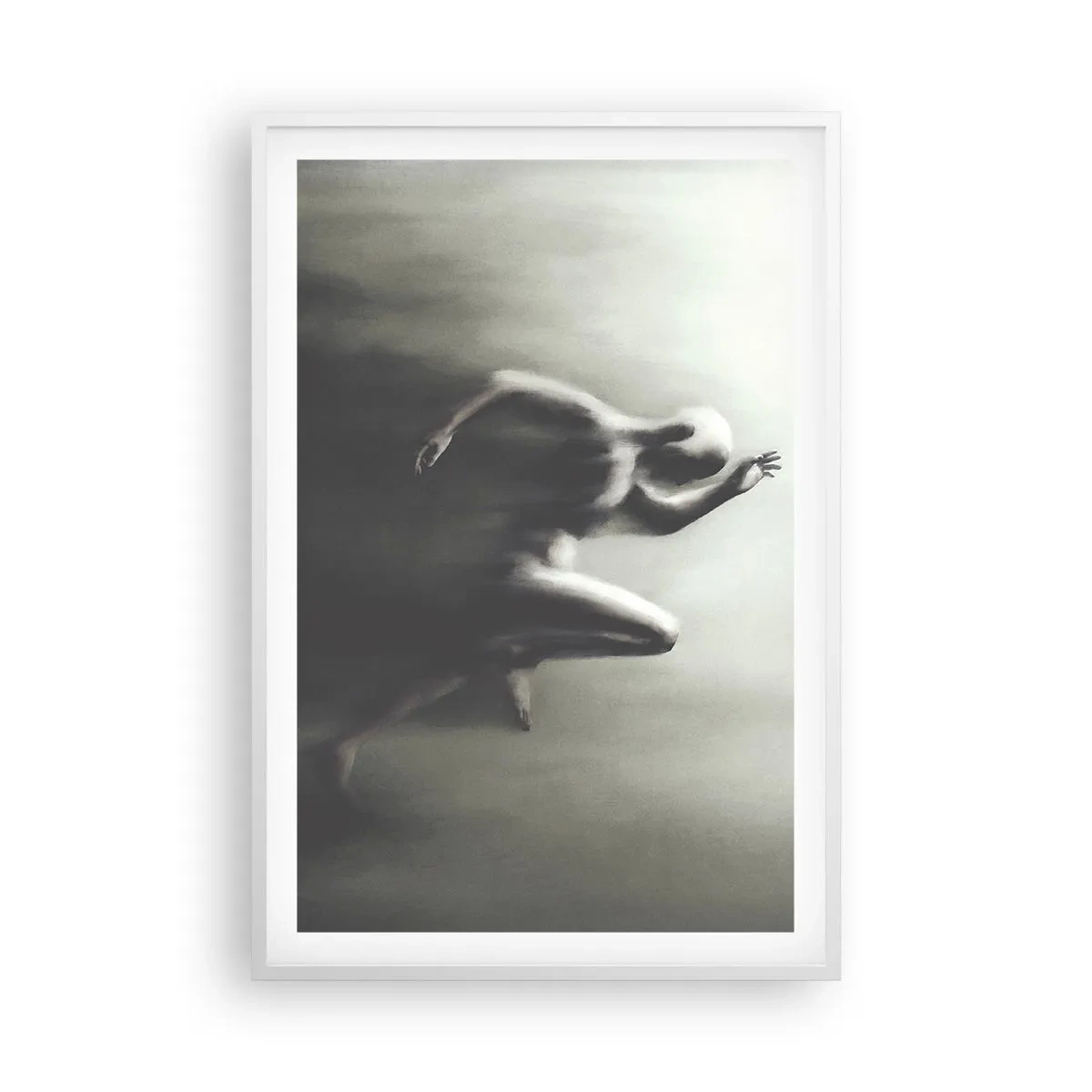 Affiche dans un cadre blanc - Poster - Inarrêtable - 61x91 cm