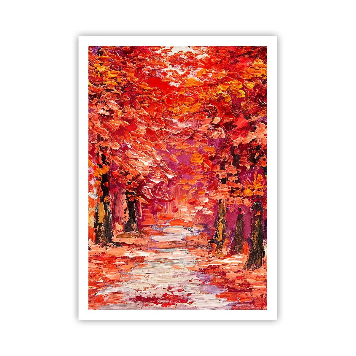 Affiche - Poster - Impression d'automne - 70x100 cm