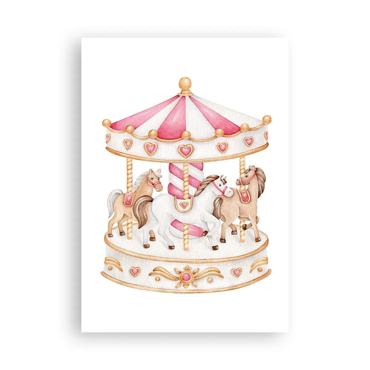 Affiche - Poster - Le doux monde de l'enfance - 70x100 cm