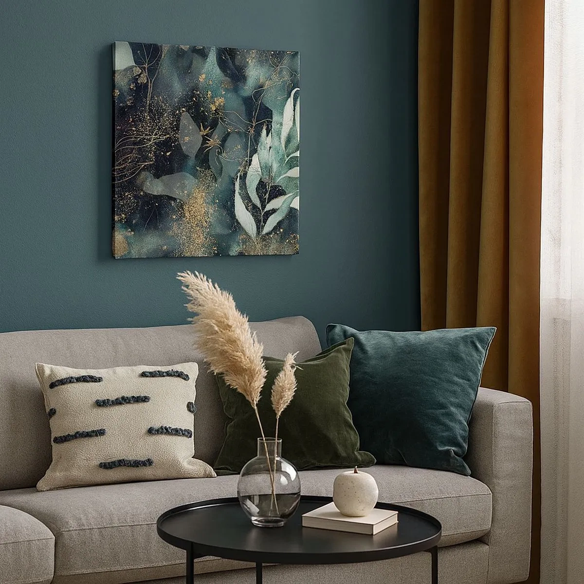 Impression sur toile - Image sur toile - Jardin magique - 30x30 cm