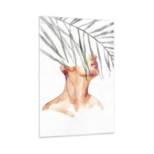 Impression sur verre - Image sur verre - Sentez le pouls des tropiques - 80x120 cm