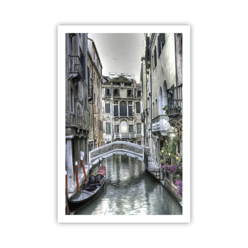 Affiche - Poster - Pendant des siècles dans une réflexion silencieuse - 61x91 cm