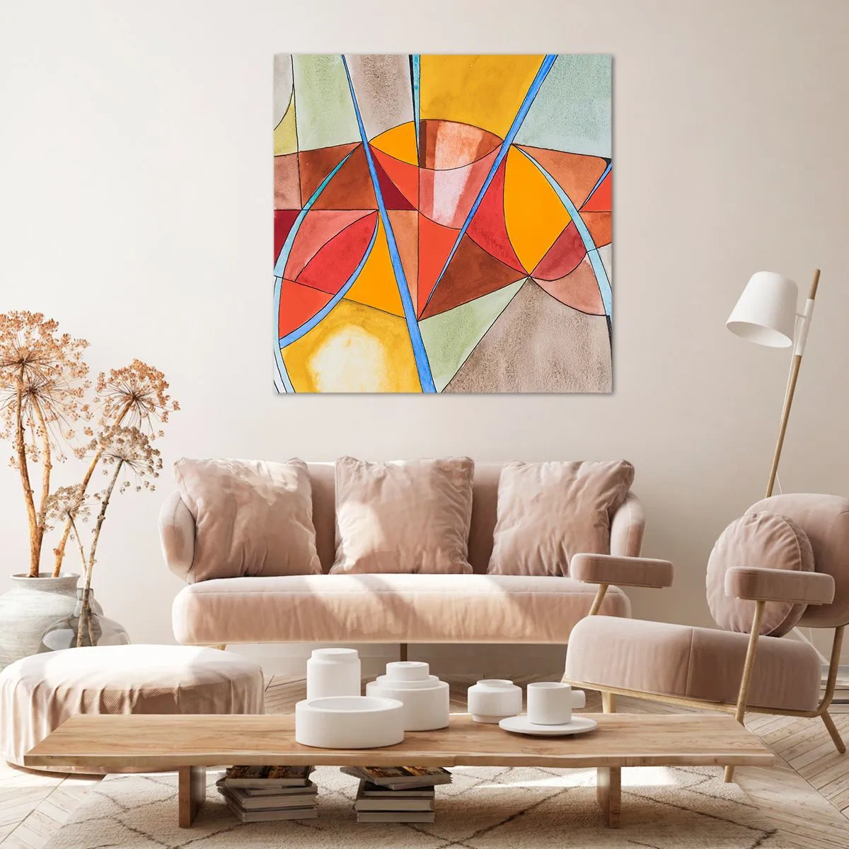 Impression sur toile - Image sur toile - Le carrousel, le carrousel des rêves - 50x50 cm