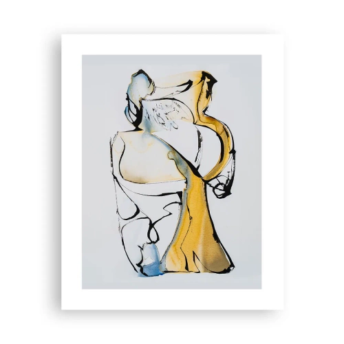 Affiche - Poster - Abstraction du verre - 40x50 cm