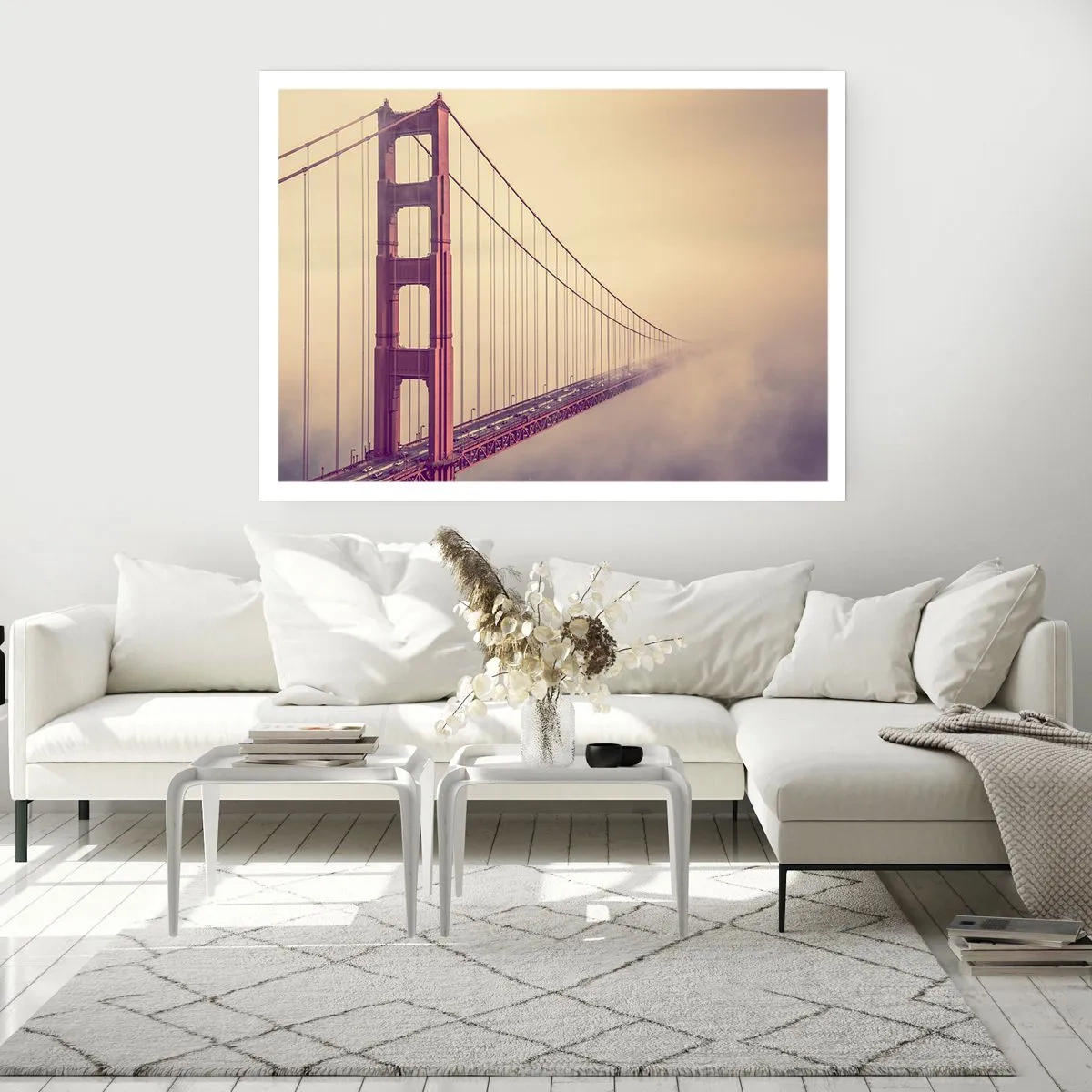 Affiche - Poster - Entre ciel et terre - 40x30 cm