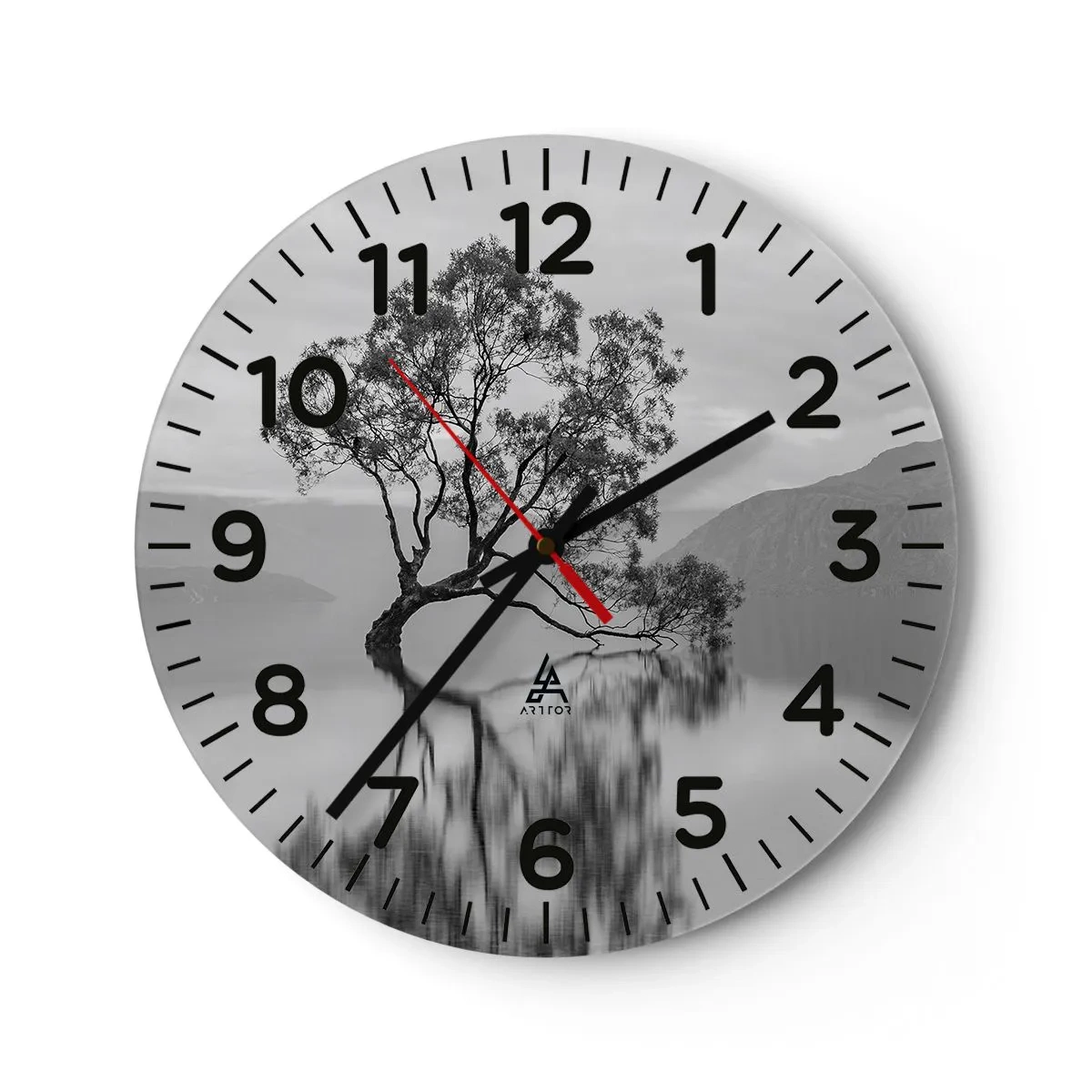 Horloge murale - Pendule murale - Un tel pays existe - 40x40 cm