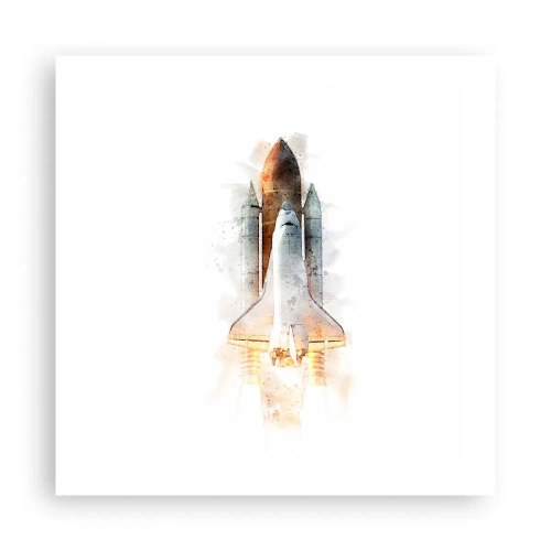 Affiche - Poster - Des explorateurs pour commencer - 50x50 cm