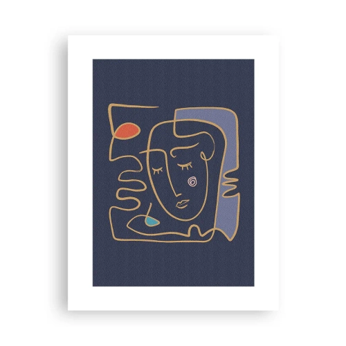 Affiche - Poster - En réflexion - 30x40 cm