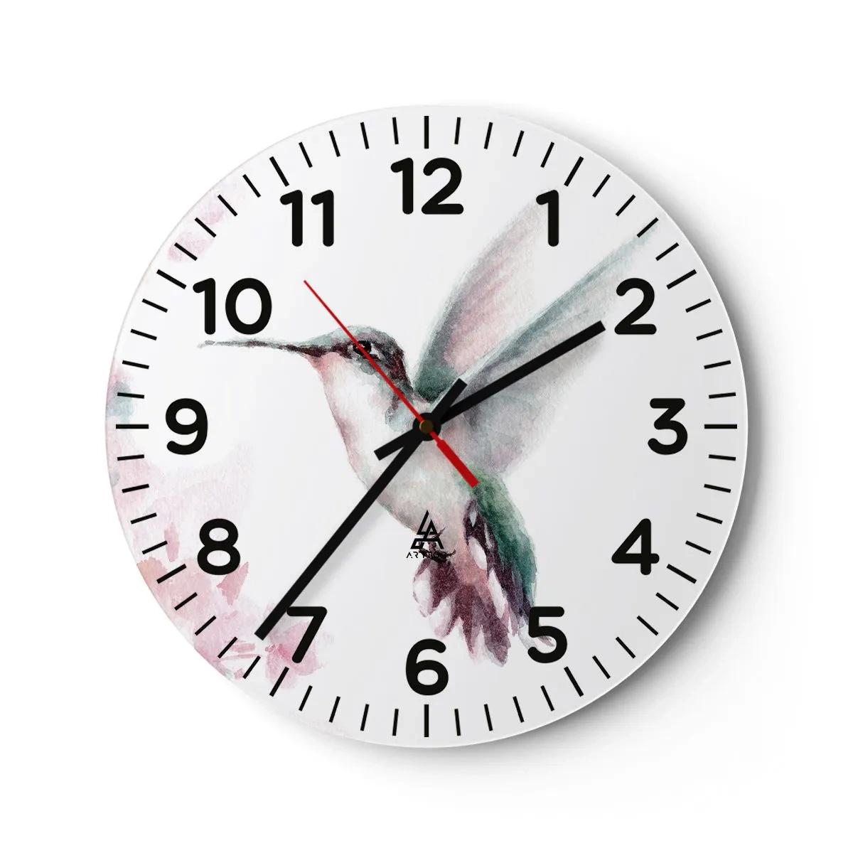 Horloge murale - Pendule murale - Immortalisé dans un battement - 40x40 cm