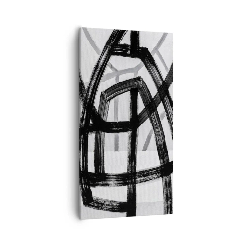 Impression sur toile - Image sur toile - Profondeur du bâtiment - 55x100 cm